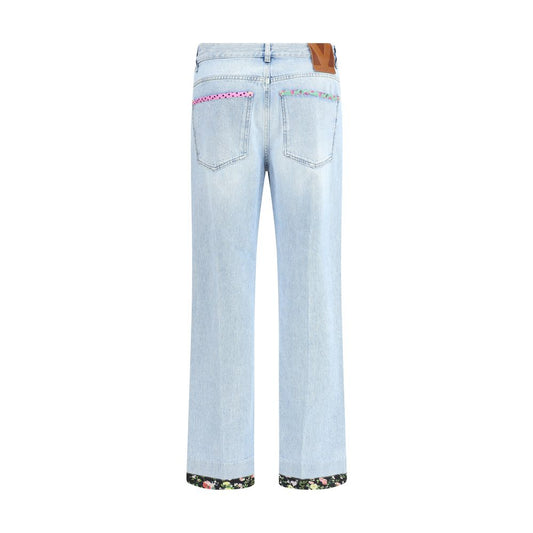 Floral edge Jeans