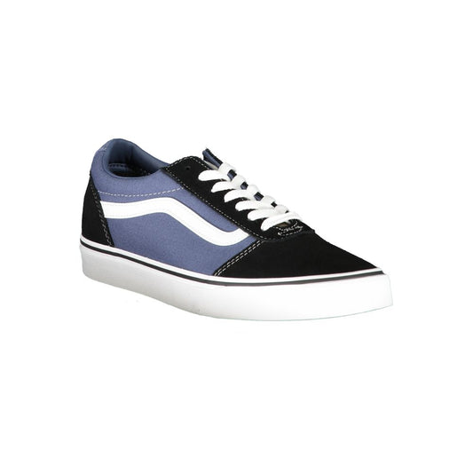 Blauer Polyester-Sneaker