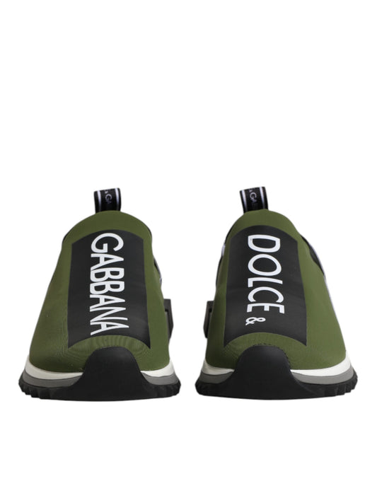 Grünes Logo Low Top Sorrento Herren Sneakers Schuhe