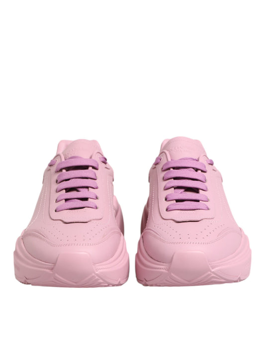 Rosa Leder Daymaster Low Top Sneakers Schuhe