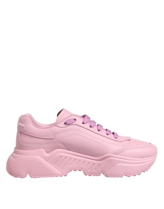 Rosa Leder Daymaster Low Top Sneakers Schuhe