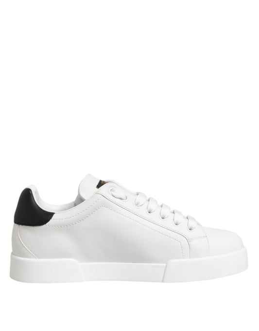 Weiß Crown Patch Portofino Männer Sneakers Schuhe