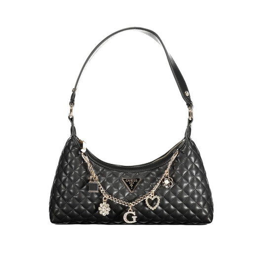 Schwarze Polyethylen Damenhandtasche