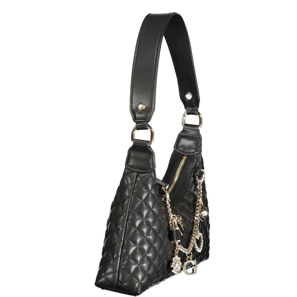 Schwarze Polyethylen Damenhandtasche