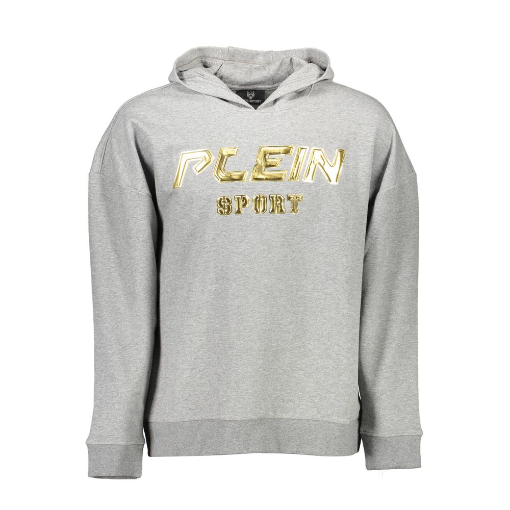 Grauer Baumwollpullover