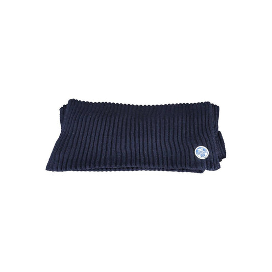 Blauer Baumwollschal