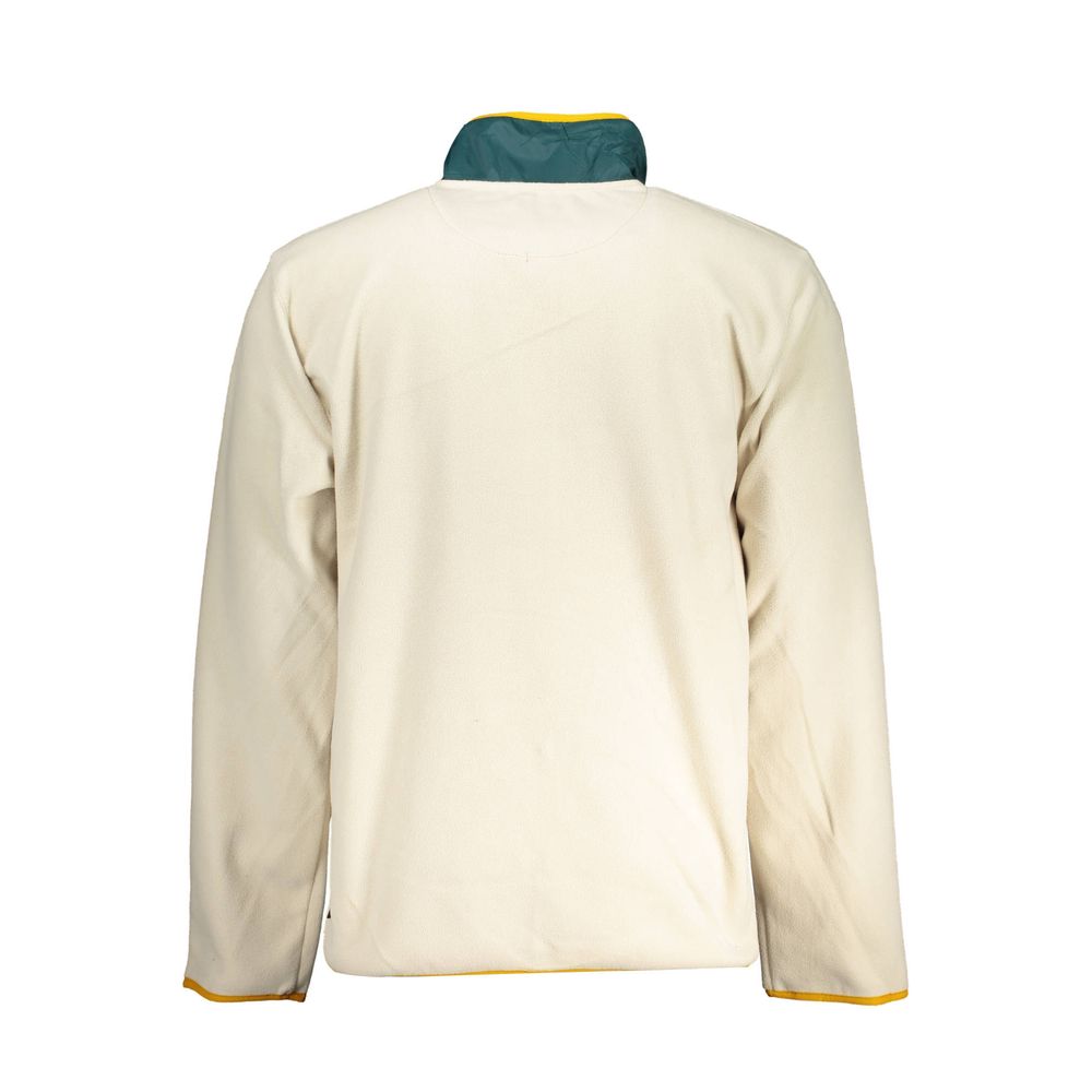 Beigefarbener Polyesterpullover