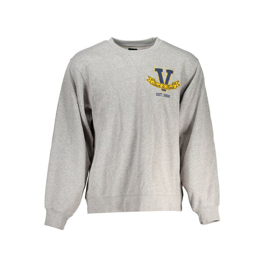 Grauer Baumwollpullover
