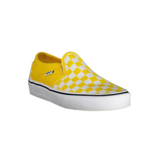Gelber Polyester-Sneaker