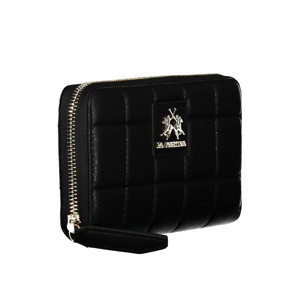 Schwarze Handtasche aus Polyethylen
