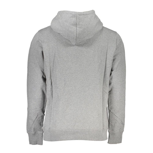 Grauer Baumwollpullover