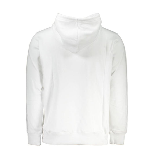 Weißer Baumwollpullover