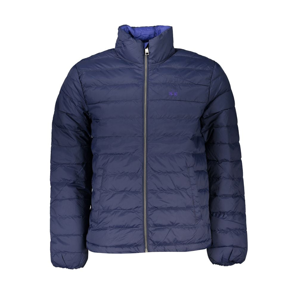 Blaue Polyamidjacke