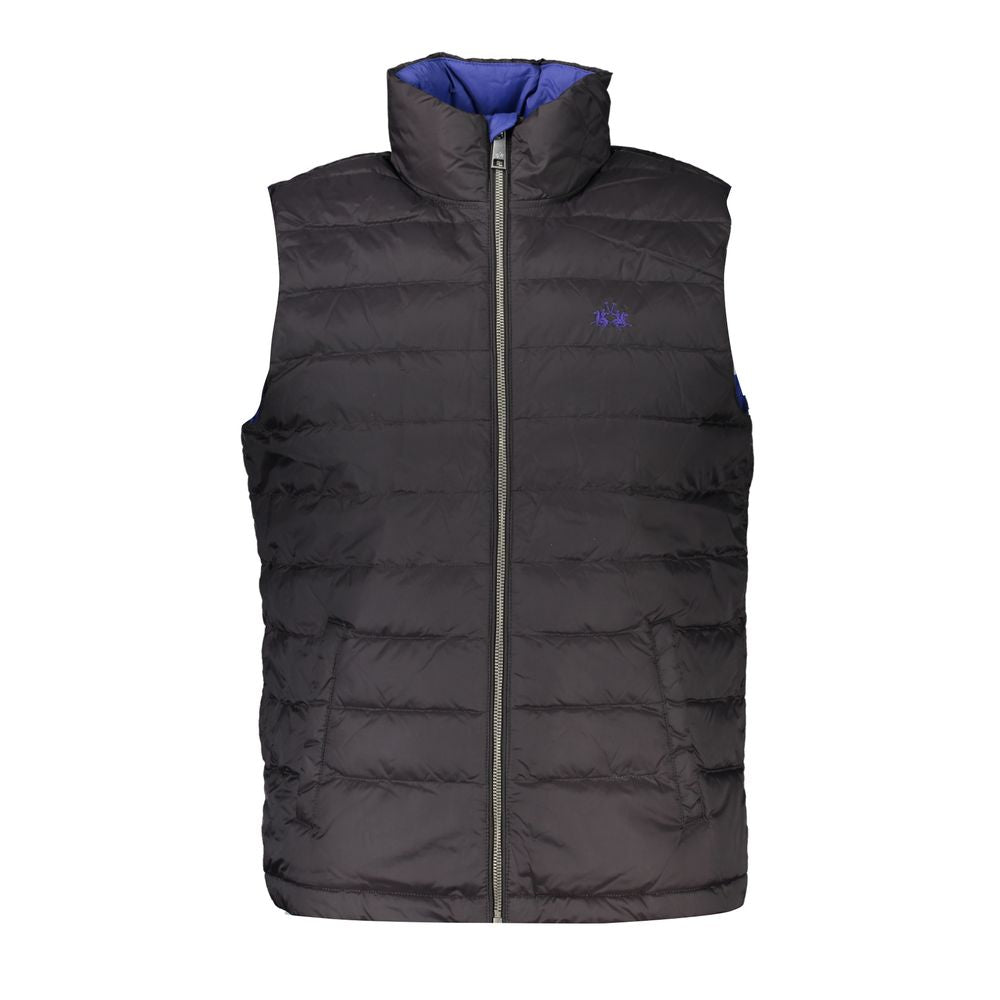 Schwarze Polyamidjacke