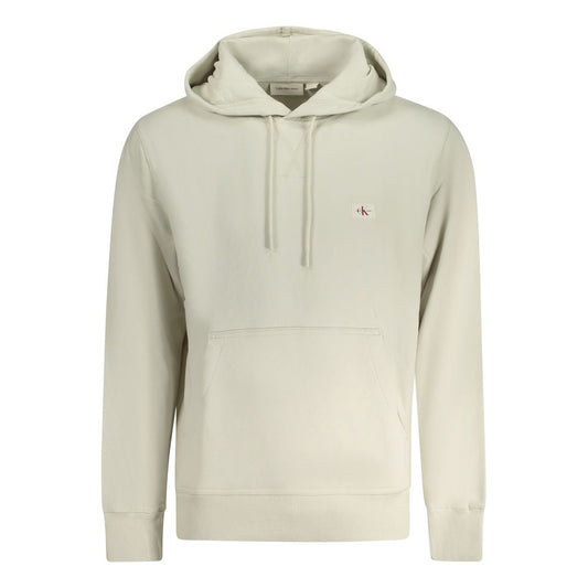 Beigefarbener Baumwollpullover