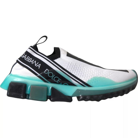 Slip-On-Sneaker „Sorrento“ in Schwarz, Weiß und Blau