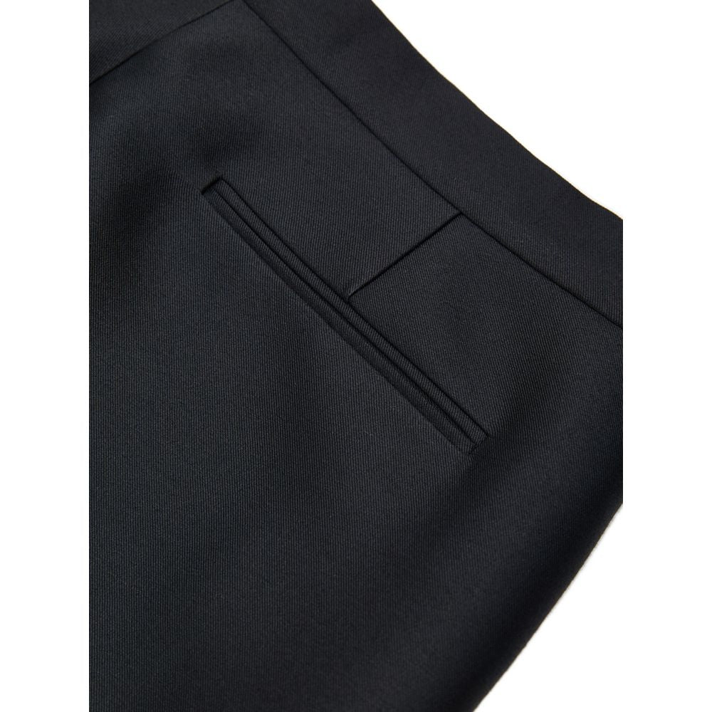 Schwarze Baumwolljeans