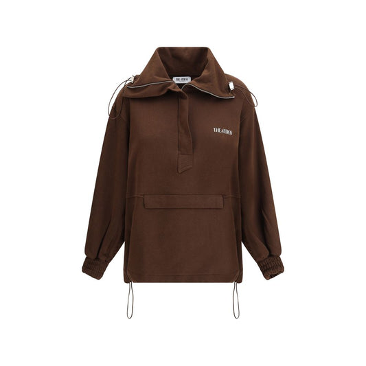 Sweatshirt mit hohem Kragen