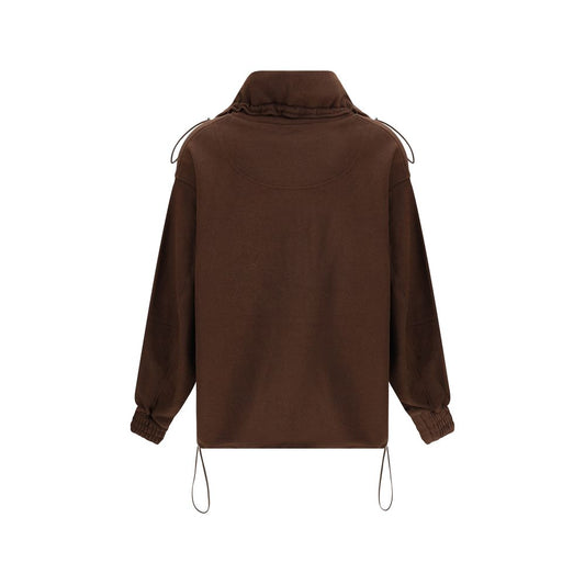 Sweatshirt mit hohem Kragen