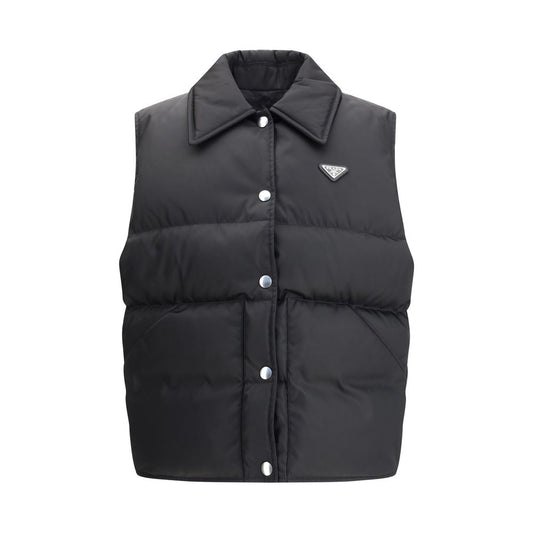 Gepolsterte Weste aus Re-Nylon