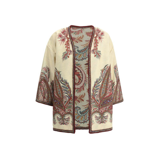 Kesa-Jacke mit Paisley-Motiv