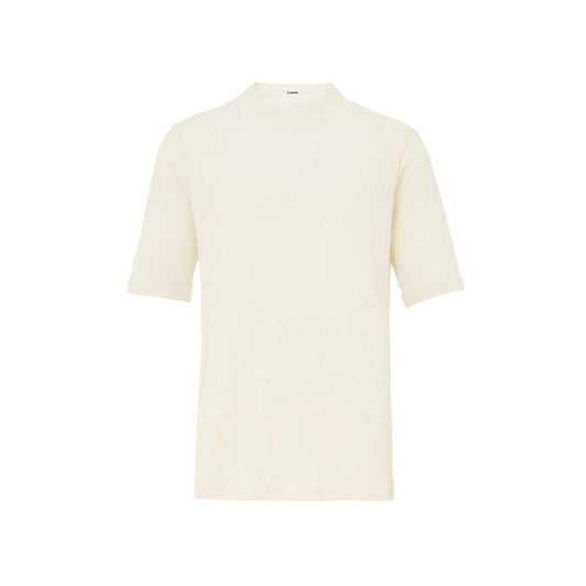 Beige Baumwolle Lang