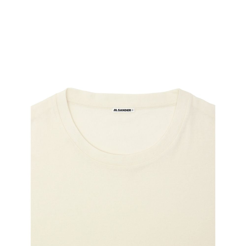 Beige Baumwolle Lang