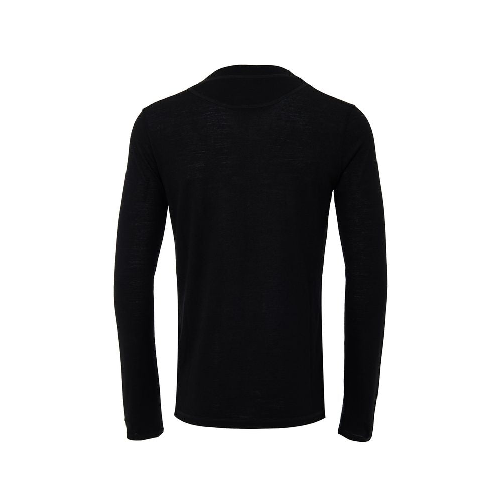 Schwarz Polyester Lang
