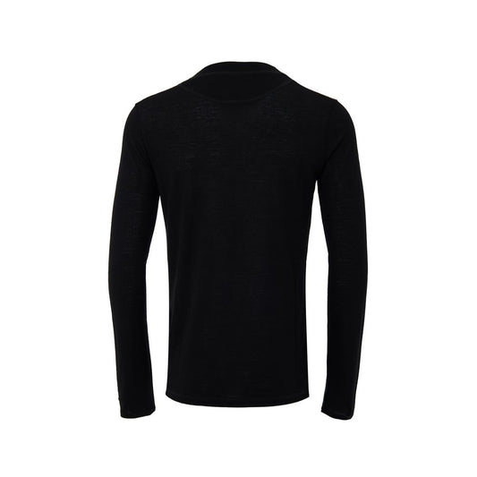 Schwarz Polyester Lang