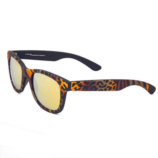 Orangefarbene Acetat-Sonnenbrille