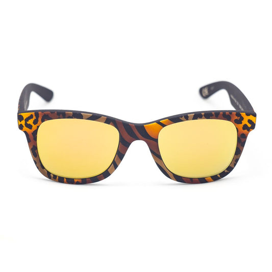 Orangefarbene Acetat-Sonnenbrille