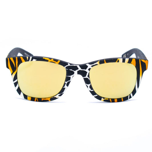 Orangefarbene Acetat-Sonnenbrille