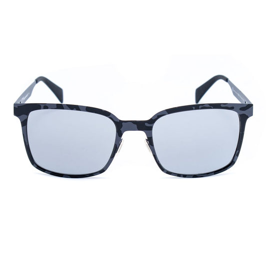 Graue Sonnenbrille aus Metall