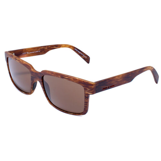 Braune Acetat-Sonnenbrille