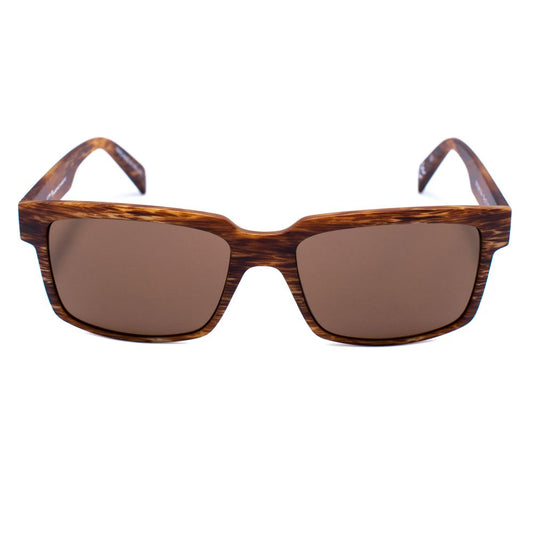 Braune Acetat-Sonnenbrille