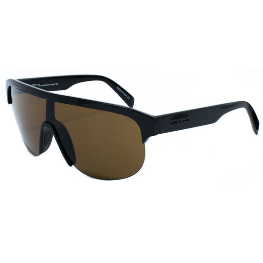 Schwarze Acetat-Sonnenbrille