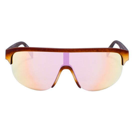Braune Acetat-Sonnenbrille