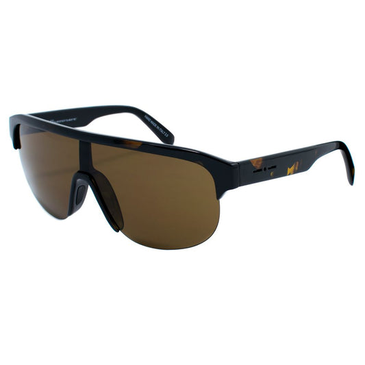 Braune Acetat-Sonnenbrille