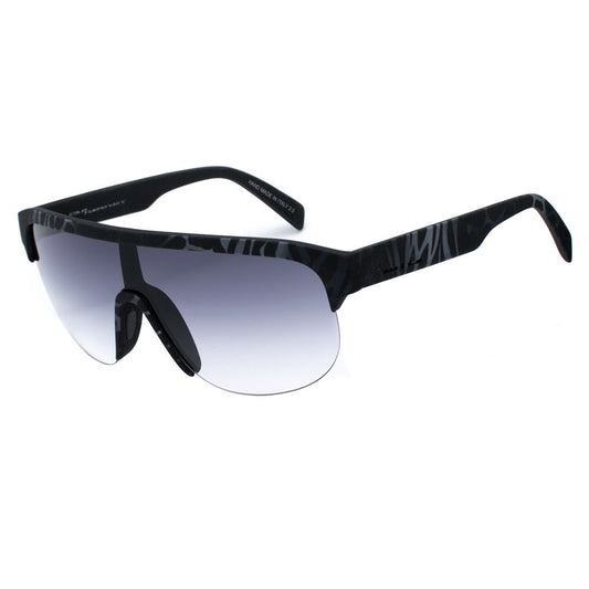 Schwarze Acetat-Sonnenbrille