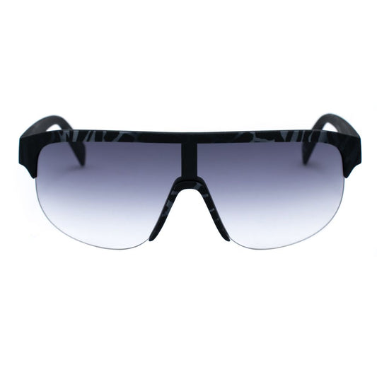 Schwarze Acetat-Sonnenbrille