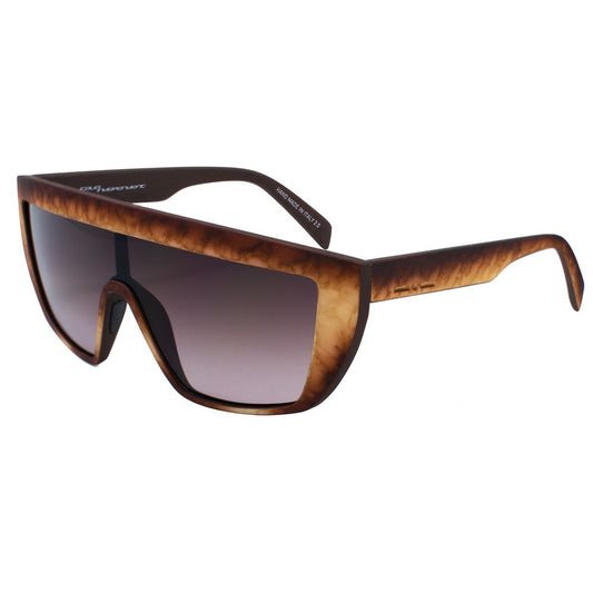 Braune Acetat-Sonnenbrille