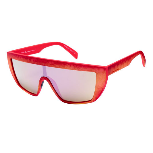 Rote Acetat-Sonnenbrille