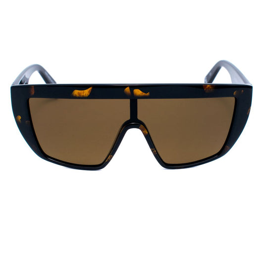 Braune Acetat-Sonnenbrille