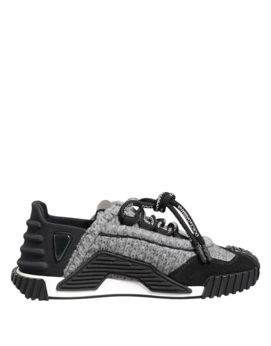 Schwarz Grau NS1 Low Top Sneakers Schuhe
