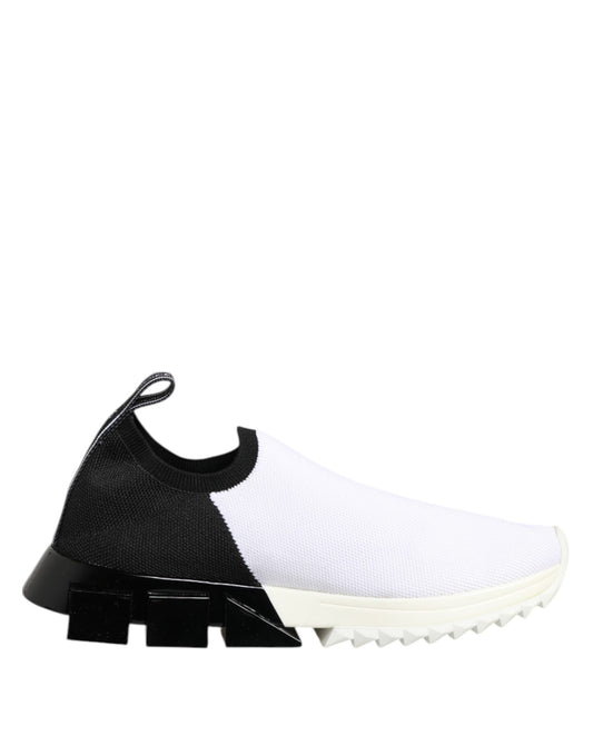 Weiß Schwarz Low Top Sorrento Sneakers Schuhe