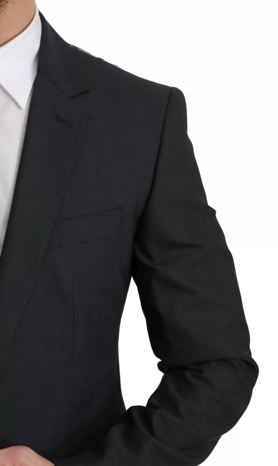 Slim Fit MARTINI Wollanzug in Grau