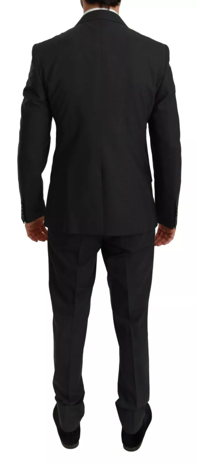 Slim Fit MARTINI Wollanzug in Grau