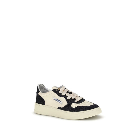 Niedrige Leder-Sneaker
