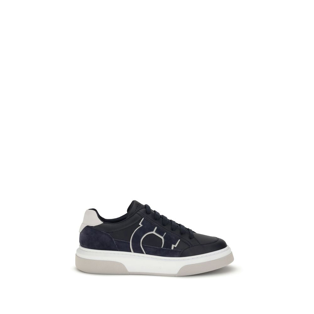 Gancini-Sneakers aus Leder