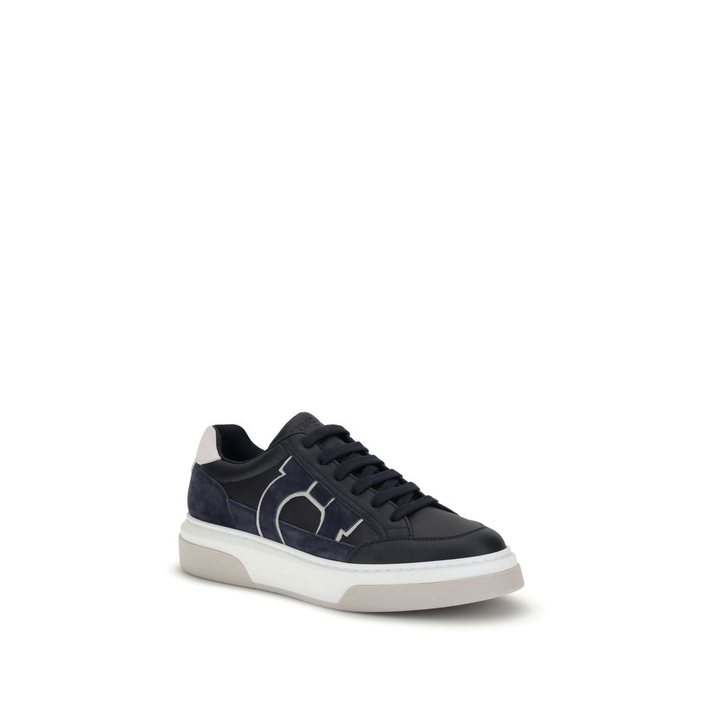 Gancini-Sneakers aus Leder
